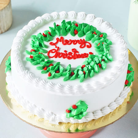 Xmas Wreath Cake (2 kg)-picture-26
