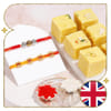 Rakhi to UK