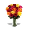 18 Mixed Roses Arrangement