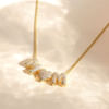18K Gold Mom Necklace