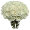 24 White Roses Arrangement Online