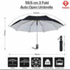Shop 3-Fold Auto-Open Fendo Black Umbrella