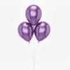 3 Metallic Purple Balloons Online
