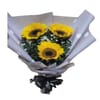 3 Sunflowers Bouquet