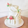 3 Tier Floral Fondant Cake (8 Kg) Online