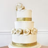 3 Tier Rosette Fondant Cake (8 Kg) Online