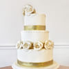 3 Tier Rosette Fondant Cake (8 Kg) Online