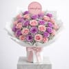 30 Blush Pink & Purple Rose For Mother's Day Online