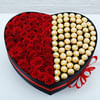 36 Roses And Ferrero in Box Online