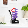 3D Best Wifey Award - Personalized Pen Stand Online