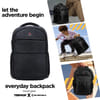 Buy 40L Backpack with Laptop Compartment & Multiple Pockets