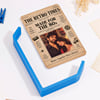 Shop 80s Personalized Couple Newspaper Photo Frame Stand