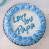 Gift A Skyful Of Love Chocolate Cream Cake For Dad (1 Kg)