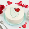 Adorable Bear Valentine Cake