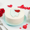 Buy Adorable Bear Valentine Cake