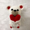 Gift Adorable Handcrafted Crochet Teddy - Set Of 2