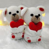 Adorable Handcrafted Crochet Teddy - Set Of 2 Online