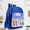 Gift Adorable Peppa Pig - School Bag - Personalized - Blue