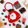 Gift Adorable Santa Potli Christmas Hamper