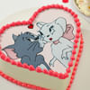 Shop Adorable Valentines Day Heart Cake 1 Kg