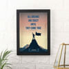 All Dreams Are Crazy Personalized Acrylic Frame Online