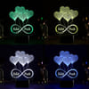 Shop All Hearts Personalized Multicolored LED Lamp
