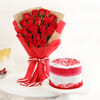 All Red Love Hamper Online