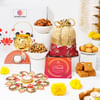 Alluring Diya Holder Diwali Hamper Online