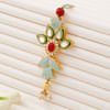 Alluring Kundan Lumba Rakhi Online