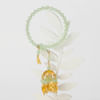 Alluring Semi Precious Stone Lumba Rakhi For Bhabhi Online