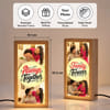 Gift Always Together Personalized Wooden LED Frame
