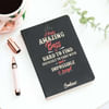 Gift Amazing Boss Personalized Notebook