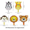 Buy Animal Kingdom Foil Balloons - Set Of 5