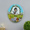 Gift Animal Kingdom Kids Personalized Wooden Wall Clock