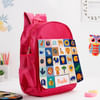 Gift Animal Kingdom - School Bag - Pink