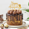 Gift Anniversary Chocolate Cake