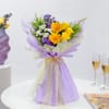 Gift Anniversary Flowers And Cake Combo