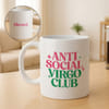 Anti Social Virgo Club Personalized Mug