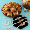 Antique Divinity Pearl Rakhis With Doda Barfi Online