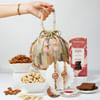 Antique Pearl Bhaiya Bhabhi Rakhi Hamper Online