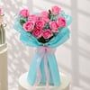 Gift Aqua Blush Rose Bouquet