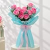 Buy Aqua Blush Rose Bouquet