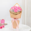 Gift Aqua Pink Roses Bouquet