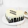 Gift Aries Angel Birthday Heart Cake (600 Gm)