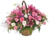 Arrangement in pink