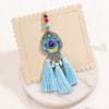 Buy Artistic Blue Tassel Lumba Rakhi