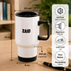 Gift Ask My Boss Personalized Travel Mug