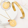Astro Glam Personalized Pendant Chain And Bracelet - Aries Online