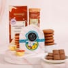 Astronaut Rakhi with Cookies Combo Gift Set