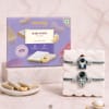 Astronaut & Spaceship Rakhi with Kaju Katli